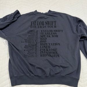Taylor Swift Eras Tour official sweatshirt size Large